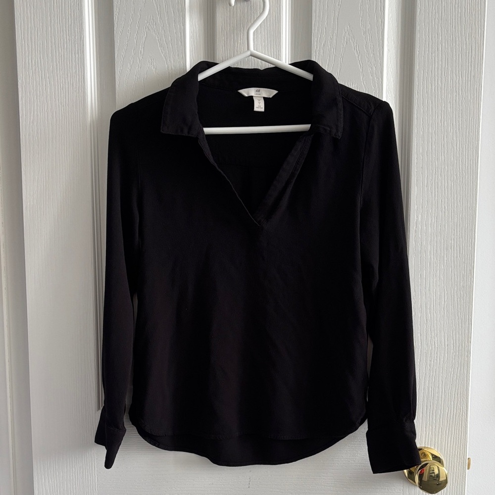 Classic Black Women's Top